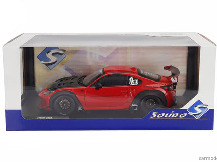 Toyota GR86 Lbwk Body Kit Coupe 2024 1:18 Solido červená čierna