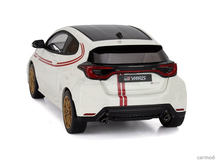 Toyota Yaris GR Tgr Italy Limitovaná Edícia 2024 1:18 Otto Mobile biela červená