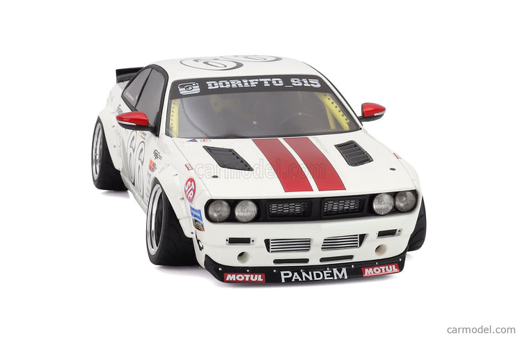 Nissan Silvia (S14) N°66 Boss Rocket Bunny 2024 1:18 Otto Mobile biela