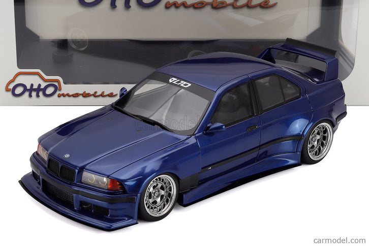 BMW 3-SERIES (E36) Lto Sedan Turbo Khyzyl Saleem 2023 1:18 Otto Mobile modrá