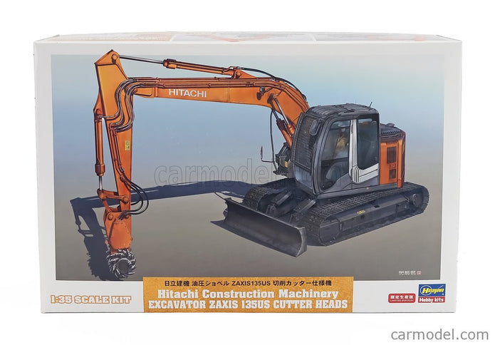 Hitachi Fiat I35US Zaxis Escavatore Cingolato Tractor 2012 - Excavator 1:35 Hasegawa /