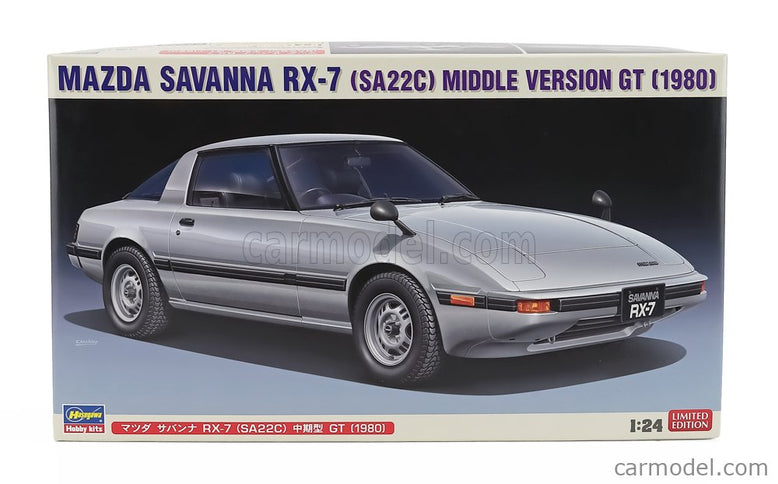 Mazda Savanna RX-7 SA22C Middle Version GT 1980 1:24 Hasegawa /
