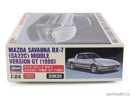 Mazda Savanna RX-7 SA22C Middle Version GT 1980 1:24 Hasegawa /