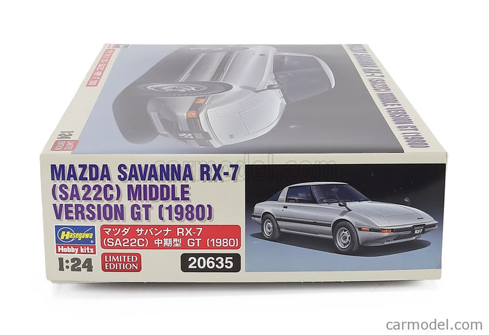 Mazda Savanna RX-7 SA22C Middle Version GT 1980 1:24 Hasegawa /