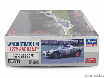 Lancia Stratos HF N°2 Rally Rac Lombard 1979 Markku Alen - Ikka Kivimaki 1:24 Hasegawa /