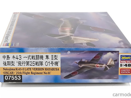 Nakajima KI43-II Hayabusa Airpane Military 1945 1:48 Hasegawa /