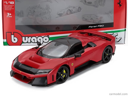 Ferrari F80 2024 1:18 Bburago červená