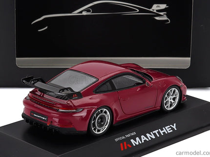 Porsche 911 992-2 GT3 Coupe Manthey Kit 2024 1:43 Spark Model Ruby Star