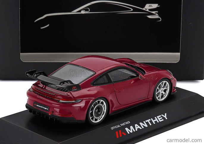 Porsche 911 992-2 GT3 Coupe Manthey Kit 2024 1:43 Spark Model Ruby Star