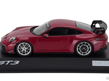 Porsche 911 992-2 GT3 Coupe Manthey Kit 2024 1:43 Spark Model Ruby Star