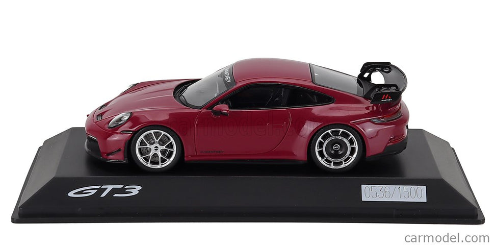 Porsche 911 992-2 GT3 Coupe Manthey Kit 2024 1:43 Spark Model Ruby Star