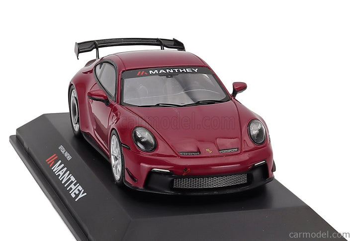 Porsche 911 992-2 GT3 Coupe Manthey Kit 2024 1:43 Spark Model Ruby Star