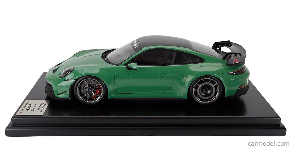 Porsche 911 992-2 GT3 Coupe Manthey Kit 2024 1:12 Spark Model Auratium zelená