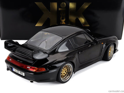 Porsche 911 993 GT2 Coupe 1996 - Cerchi Bbs - Bbs Disky 1:12 KK Scale čierna