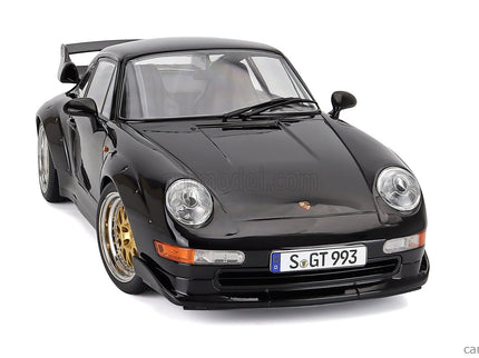 Porsche 911 993 GT2 Coupe 1996 - Cerchi Bbs - Bbs Disky 1:12 KK Scale čierna