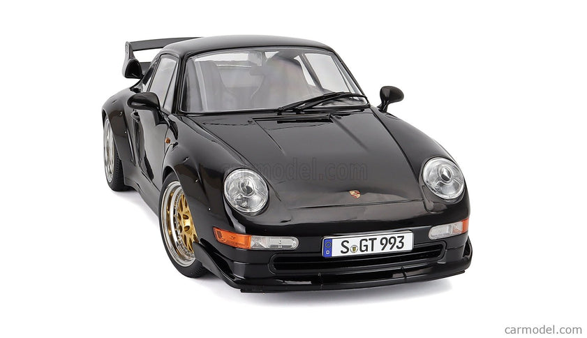Porsche 911 993 GT2 Coupe 1996 - Cerchi Bbs - Bbs Disky 1:12 KK Scale čierna
