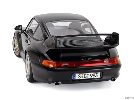 Porsche 911 993 GT2 Coupe 1996 - Cerchi Bbs - Bbs Disky 1:12 KK Scale čierna