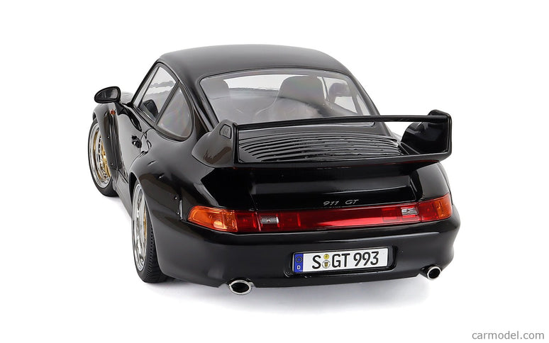 Porsche 911 993 GT2 Coupe 1996 - Cerchi Bbs - Bbs Disky 1:12 KK Scale čierna