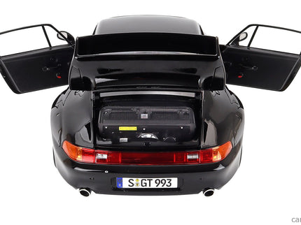 Porsche 911 993 GT2 Coupe 1996 - Cerchi Bbs - Bbs Disky 1:12 KK Scale čierna