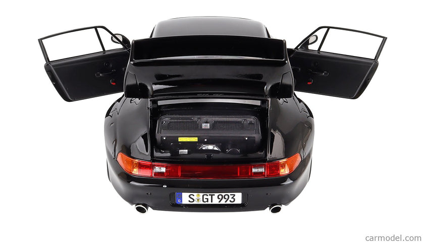 Porsche 911 993 GT2 Coupe 1996 - Cerchi Bbs - Bbs Disky 1:12 KK Scale čierna