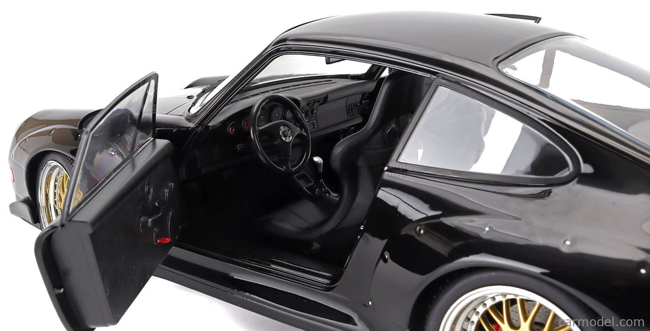 Porsche 911 993 GT2 Coupe 1996 - Cerchi Bbs - Bbs Disky 1:12 KK Scale čierna