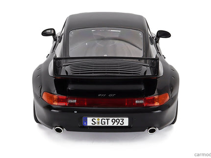 Porsche 911 993 GT2 Coupe 1996 - Cerchi Bbs - Bbs Disky 1:12 KK Scale čierna