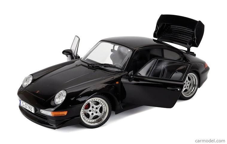 Porsche 911 993 GT2 Coupe 1996 - Cerchi Speedline - Speedline Disky 1:12 KK Scale čierna