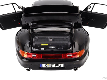 Porsche 911 993 GT2 Coupe 1996 - Cerchi Speedline - Speedline Disky 1:12 KK Scale čierna