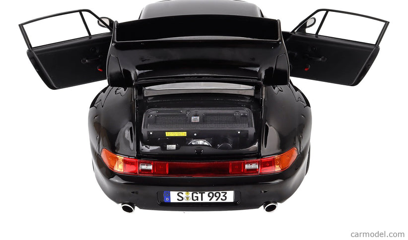 Porsche 911 993 GT2 Coupe 1996 - Cerchi Speedline - Speedline Disky 1:12 KK Scale čierna