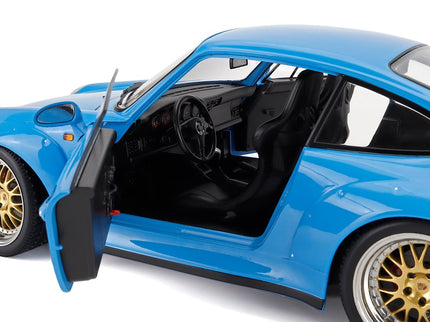 Porsche 911 993 GT2 Coupe 1996 - Cerchi Bbs - Bbs Disky 1:12 KK Scale svetlomodrá