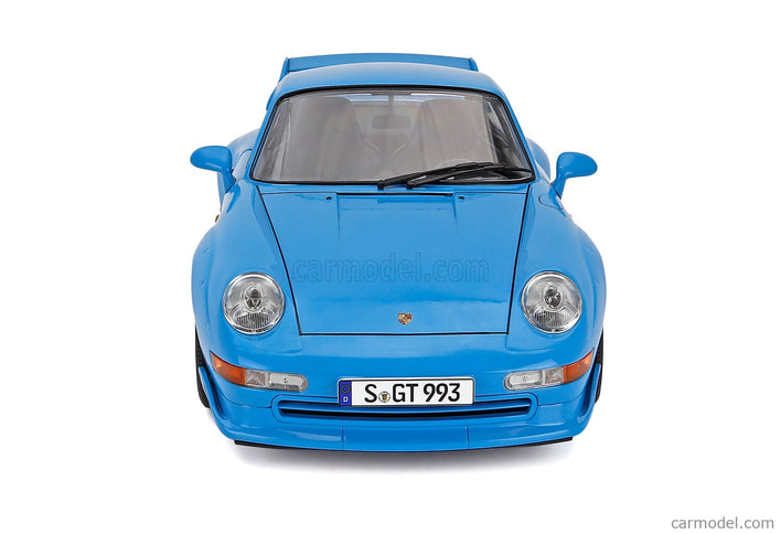 Porsche 911 993 GT2 Coupe 1996 - Cerchi Bbs - Bbs Disky 1:12 KK Scale svetlomodrá