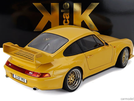 Porsche 911 993 GT2 Coupe 1996 - Cerchi Bbs - Bbs Disky 1:12 KK Scale žltá