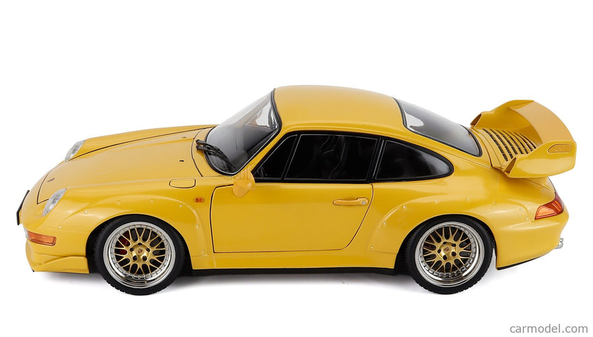 Porsche 911 993 GT2 Coupe 1996 - Cerchi Bbs - Bbs Disky 1:12 KK Scale žltá