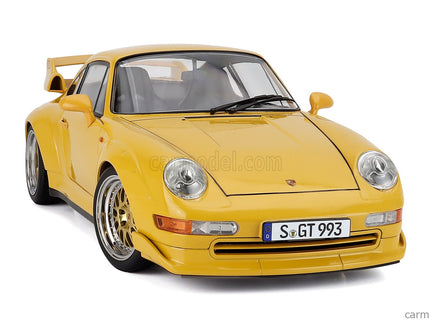 Porsche 911 993 GT2 Coupe 1996 - Cerchi Bbs - Bbs Disky 1:12 KK Scale žltá