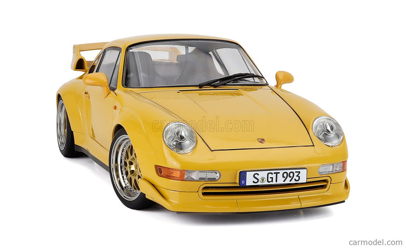 Porsche 911 993 GT2 Coupe 1996 - Cerchi Bbs - Bbs Disky 1:12 KK Scale žltá
