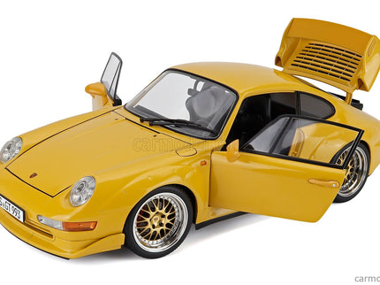 Porsche 911 993 GT2 Coupe 1996 - Cerchi Bbs - Bbs Disky 1:12 KK Scale žltá