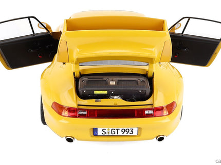 Porsche 911 993 GT2 Coupe 1996 - Cerchi Bbs - Bbs Disky 1:12 KK Scale žltá