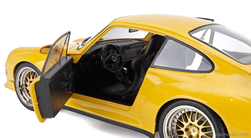 Porsche 911 993 GT2 Coupe 1996 - Cerchi Bbs - Bbs Disky 1:12 KK Scale žltá