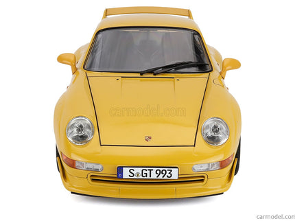 Porsche 911 993 GT2 Coupe 1996 - Cerchi Bbs - Bbs Disky 1:12 KK Scale žltá