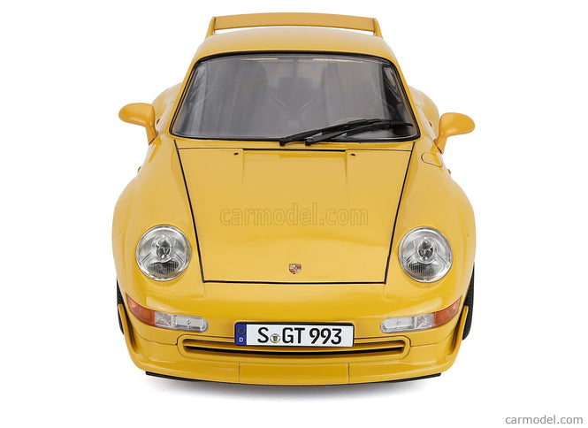 Porsche 911 993 GT2 Coupe 1996 - Cerchi Bbs - Bbs Disky 1:12 KK Scale žltá