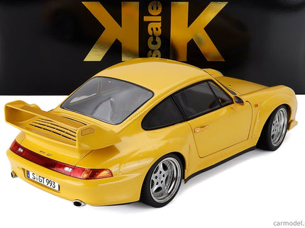 Porsche 911 993 GT2 Coupe 1996 - Cerchi Speedline - Speedline Disky 1:12 KK Scale žltá