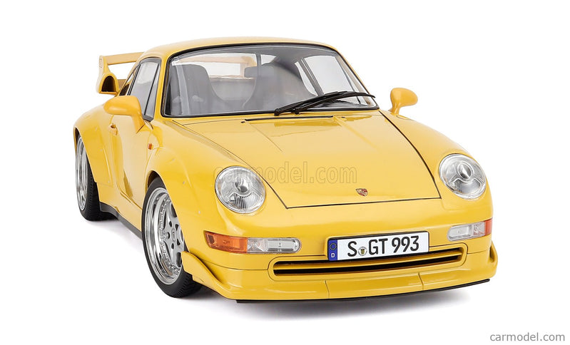 Porsche 911 993 GT2 Coupe 1996 - Cerchi Speedline - Speedline Disky 1:12 KK Scale žltá