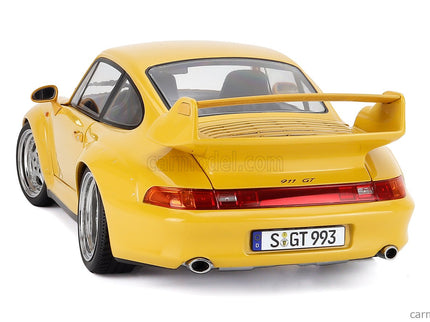 Porsche 911 993 GT2 Coupe 1996 - Cerchi Speedline - Speedline Disky 1:12 KK Scale žltá