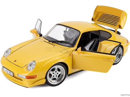Porsche 911 993 GT2 Coupe 1996 - Cerchi Speedline - Speedline Disky 1:12 KK Scale žltá