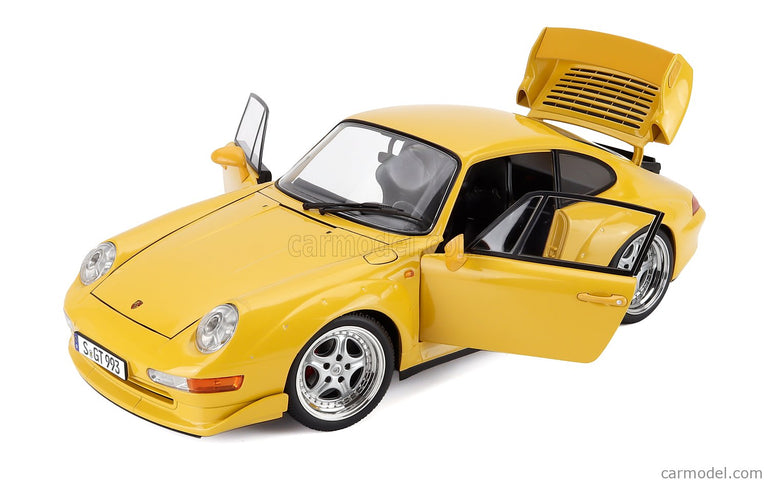 Porsche 911 993 GT2 Coupe 1996 - Cerchi Speedline - Speedline Disky 1:12 KK Scale žltá