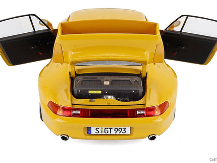 Porsche 911 993 GT2 Coupe 1996 - Cerchi Speedline - Speedline Disky 1:12 KK Scale žltá