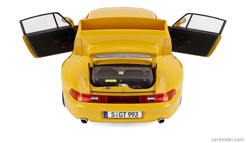 Porsche 911 993 GT2 Coupe 1996 - Cerchi Speedline - Speedline Disky 1:12 KK Scale žltá