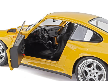 Porsche 911 993 GT2 Coupe 1996 - Cerchi Speedline - Speedline Disky 1:12 KK Scale žltá