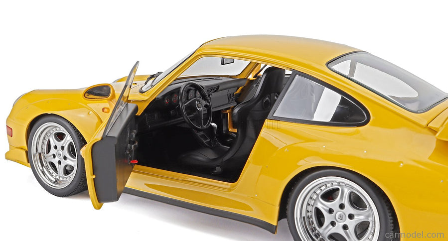 Porsche 911 993 GT2 Coupe 1996 - Cerchi Speedline - Speedline Disky 1:12 KK Scale žltá