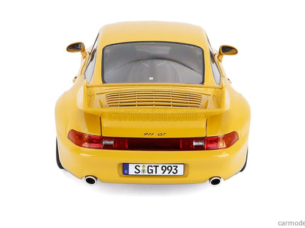 Porsche 911 993 GT2 Coupe 1996 - Cerchi Speedline - Speedline Disky 1:12 KK Scale žltá